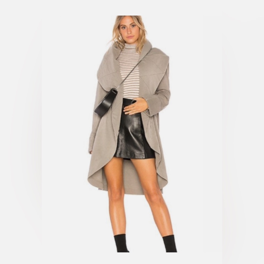 Young Fabulous & Broke Quilted
Sandrine Coat, Cream